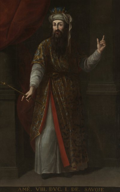 Portrait of Amadeus VIII by Unbekannt Unbekannt